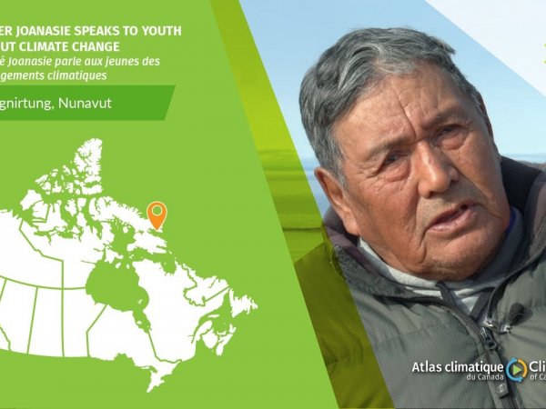 Elder Joanasie speaks to youth about climate change